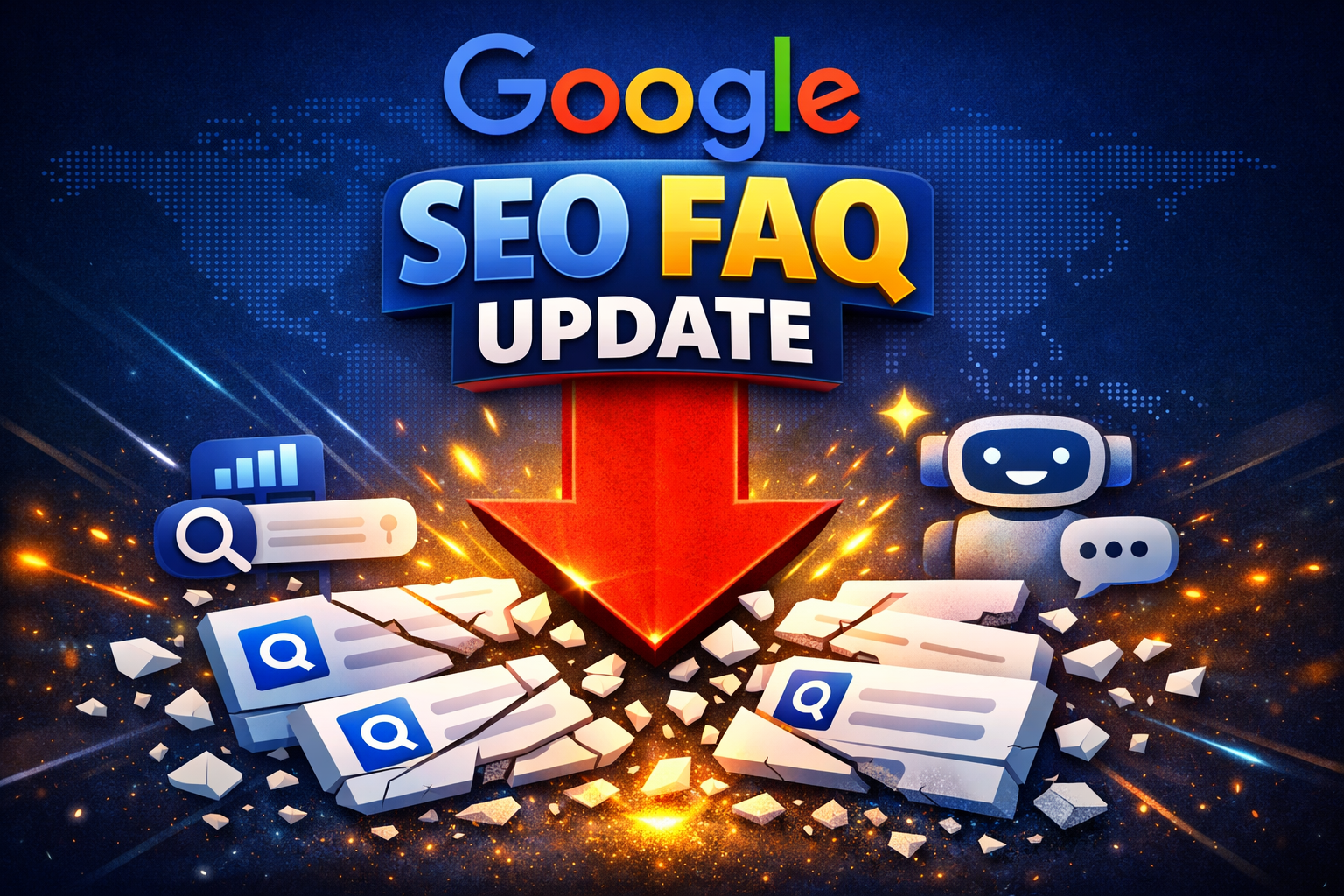 Google FAQ rich results update